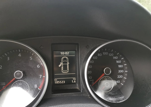 Volkswagen Golf cena 30000 przebieg: 185000, rok produkcji 2012 z Dąbrowa Białostocka małe 704